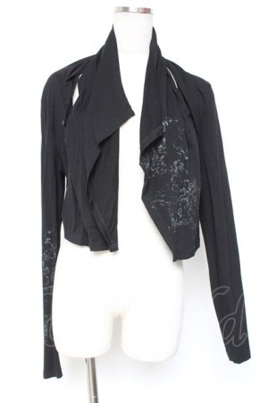 画像: Ozz Croce / 2WAYボレロ  黒 Y-26-01-20-121-OO-TO-SZ-ZS