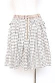 画像3: Candy Stripper /CHECK BELTED PLEATSスカート 1 ベージュ Y-26-01-20-128-PU-SK-SZ-ZY (3)