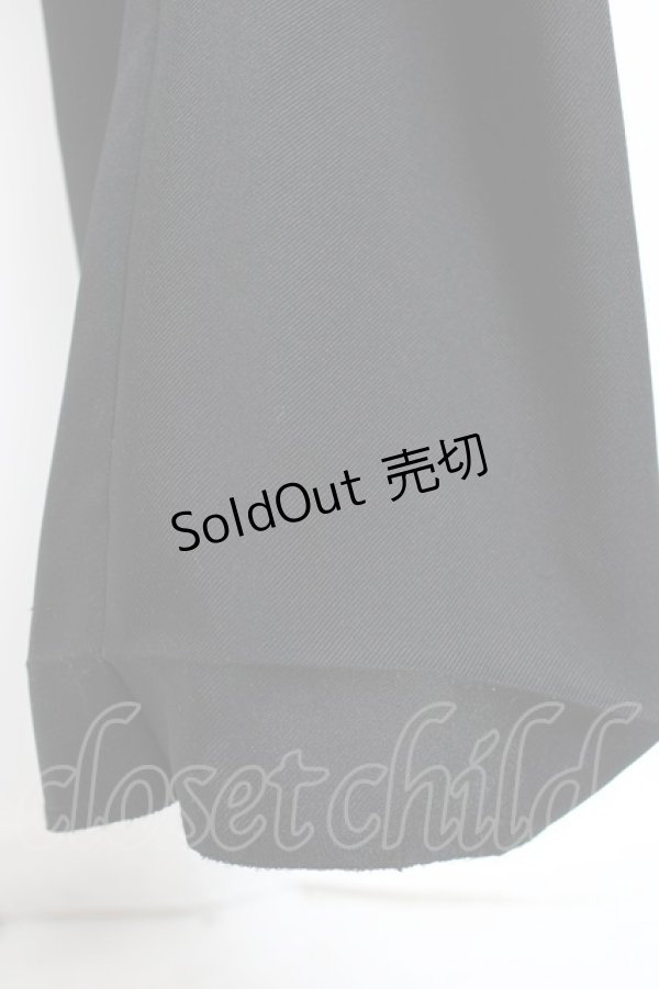 画像4: Moi-meme-Moitie / パイピングワイドパンツ 9号 ブラック Y-26-01-20-132-MO-PA-SZ-ZI (4)