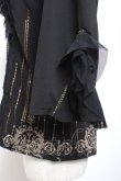 画像3: Rozen Kavalier / フロントレース裾刺繍トップス  黒 Y-26-01-20-015-OO-TO-SZ-ZY (3)