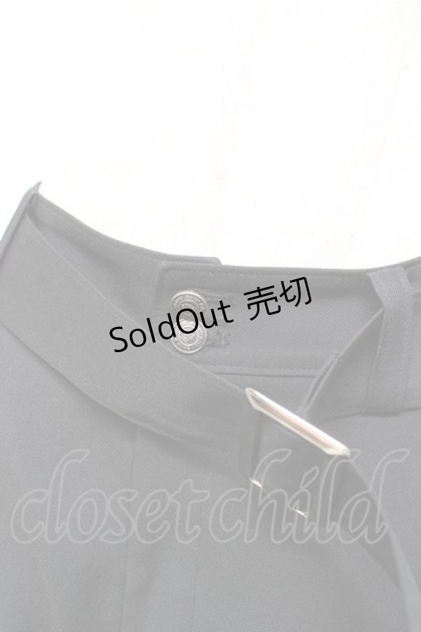 画像5: Moi-meme-Moitie / パイピングワイドパンツ 9号 ブラック Y-26-01-20-132-MO-PA-SZ-ZI (5)