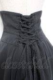 画像3: ATELIER BOZ / バネッサコルセットスカート  ブラック×ワイン Y-26-01-20-133-EL-SK-SZ-ZI (3)
