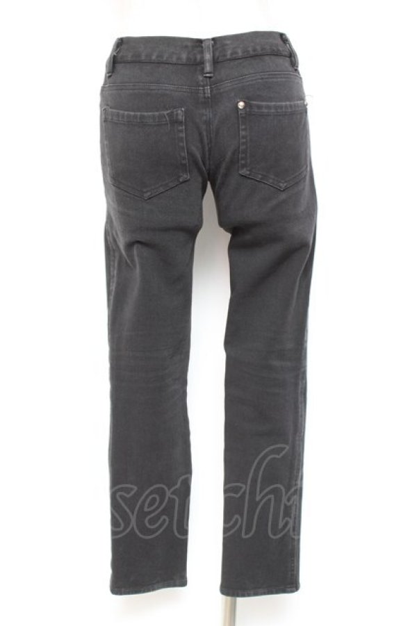 画像2: SEX POT ReVeNGe / スタッズデニムパンツ M 黒 Y-26-01-20-134-SP-PA-SZ-ZI (2)