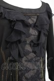 画像4: Rozen Kavalier / フロントレース裾刺繍トップス  黒 Y-26-01-20-015-OO-TO-SZ-ZY (4)