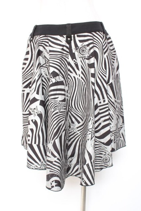 画像3: NiNE. / フィッシュテールスカート  黒ｘシルバー Y-26-01-20-135-PU-SK-SZ-ZI (3)