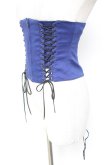 画像2: BPN / レースアップソフトコルセット M 青 Y-26-01-20-146-GO-TO-SZ-ZI (2)