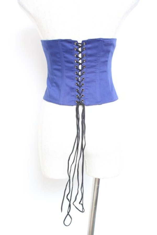 画像3: BPN / レースアップソフトコルセット M 青 Y-26-01-20-146-GO-TO-SZ-ZI (3)
