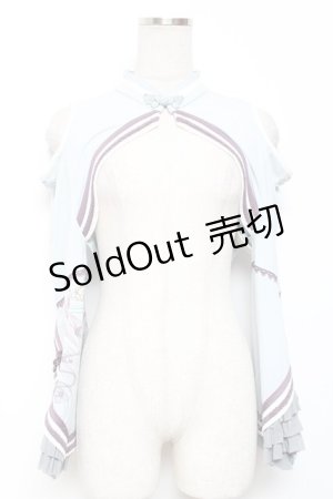 画像: Ozz oneste / 羽衣天女シュラグ  サックス Y-26-01-20-018-OO-TO-SZ-ZS