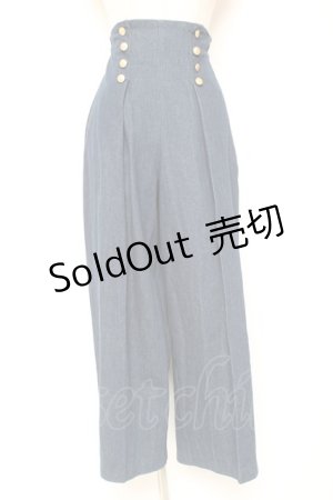 画像: an another angelus / ゴールドダブル釦デニムマリンパンツ F インディゴ Y-26-01-20-154-CA-PA-SZ-ZI