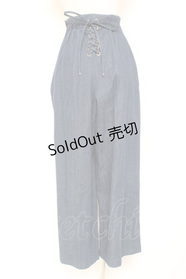 画像2: an another angelus / ゴールドダブル釦デニムマリンパンツ F インディゴ Y-26-01-20-154-CA-PA-SZ-ZI (2)