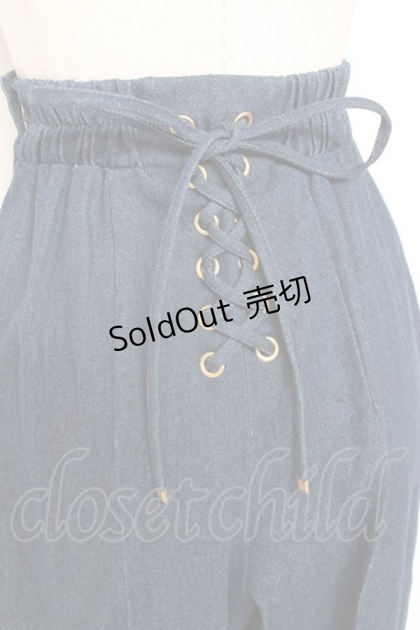 画像3: an another angelus / ゴールドダブル釦デニムマリンパンツ F インディゴ Y-26-01-20-154-CA-PA-SZ-ZI (3)