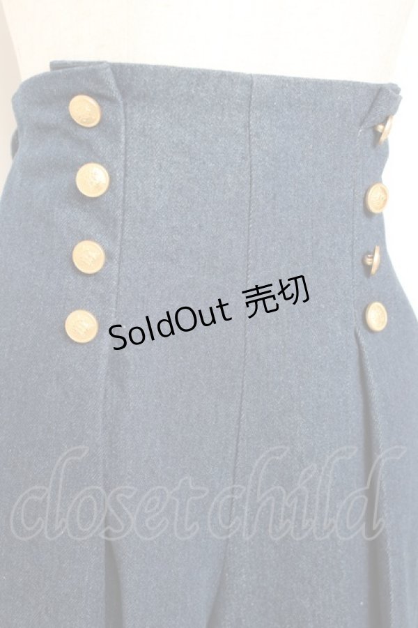 画像4: an another angelus / ゴールドダブル釦デニムマリンパンツ F インディゴ Y-26-01-20-154-CA-PA-SZ-ZI (4)