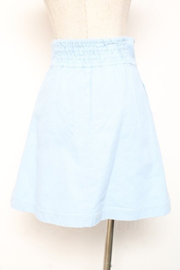 画像2: MILK / Girlsスカート  サックス Y-26-01-20-156-ML-SK-SZ-ZI (2)