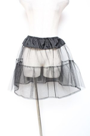 画像: Victorian maiden /パニエスカート  黒 Y-26-01-20-160-CL-SK-AS-ZI