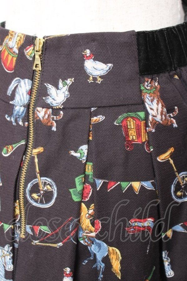 画像3: Jane Marple / Circus townボックスタックス M 黒 Y-26-01-20-161-JM-SK-SZ-ZI (3)