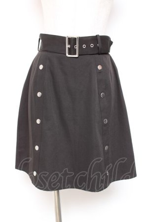 画像: Jamie エーエヌケー / ハトメスカート M 黒 Y-26-01-20-163-LO-SK-SZ-ZI