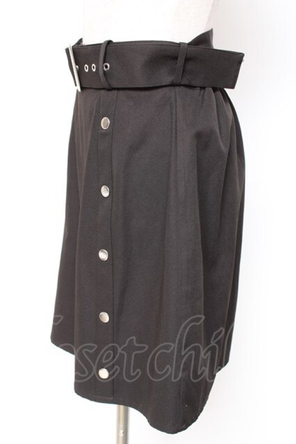 画像2: Jamie エーエヌケー / ハトメスカート M 黒 Y-26-01-20-163-LO-SK-SZ-ZI (2)