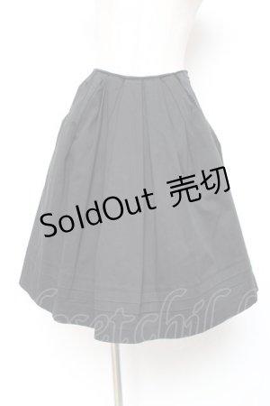 画像: Victorian maiden / タックスカート  黒 Y-26-01-20-164-CL-SK-SZ-ZY