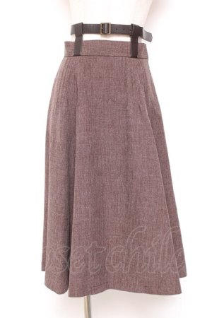 画像: NO.S PROJECT / イロンデル・スカート S ブラウン Y-26-01-20-168-LO-SK-SZ-ZS