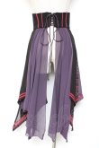 画像3: Ozz oneste / 百鬼夜行コルセットスカート  パープル Y-26-01-20-169-OO-SK-SZ-ZS (3)