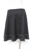 画像3: CHOICE / ドットライン巻きスカート  黒 Y-26-01-20-170-PU-SK-SZ-ZI (3)