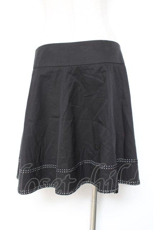 画像3: CHOICE / ドットライン巻きスカート  黒 Y-26-01-20-170-PU-SK-SZ-ZI (3)