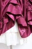 画像5: ATELIER PIERROT / バッスルコルセットワンピース  ワイン×ホワイト Y-26-01-20-172-EL-OP-SZ-ZI (5)