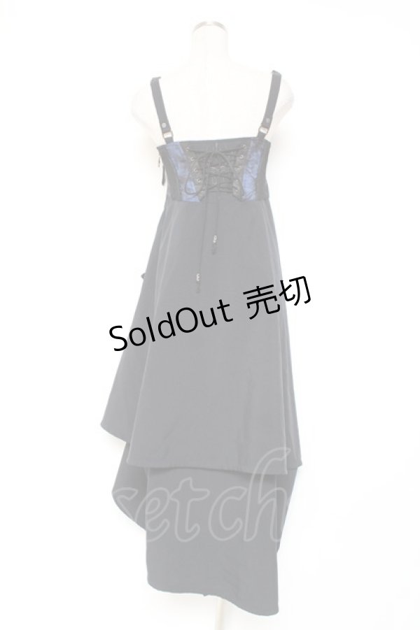 画像3: Ozz Croce / ランダム2WAYスカート  紺 Y-26-01-20-181-OO-SK-SZ-ZS (3)