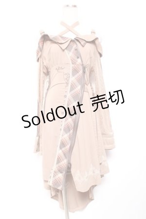 画像: Ozz oneste / Rosy clownカットワンピース  ブラウン Y-26-01-20-021-OO-OP-SZ-ZY