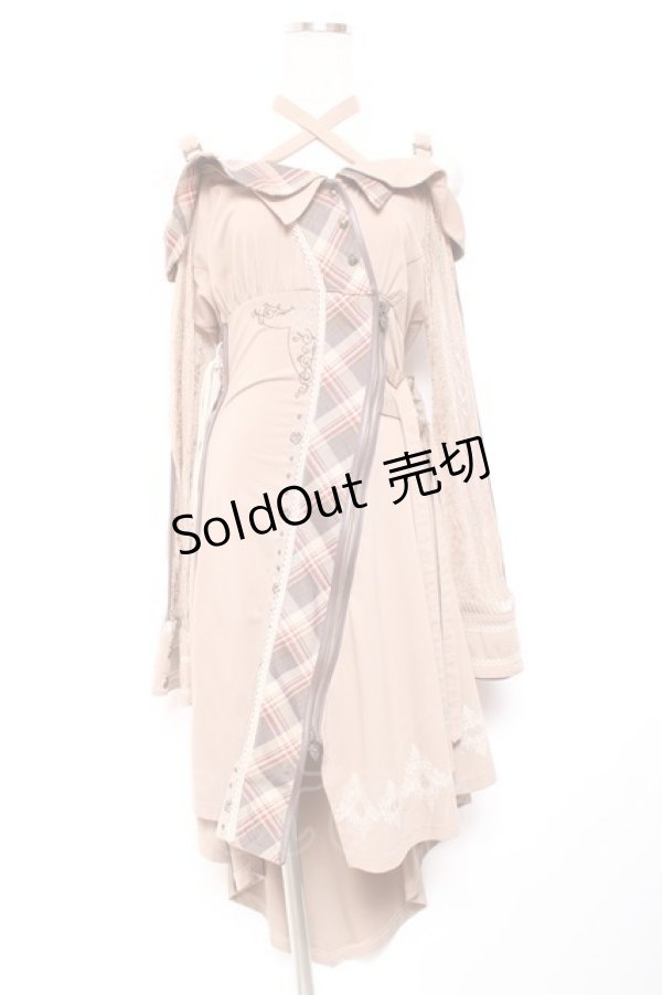 画像1: Ozz oneste / Rosy clownカットワンピース  ブラウン Y-26-01-20-021-OO-OP-SZ-ZY (1)