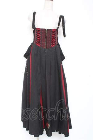 画像: Ozz oneste / 舞華咲ロングプリーツスカート  黒 Y-26-01-20-183-OO-SK-SZ-ZS