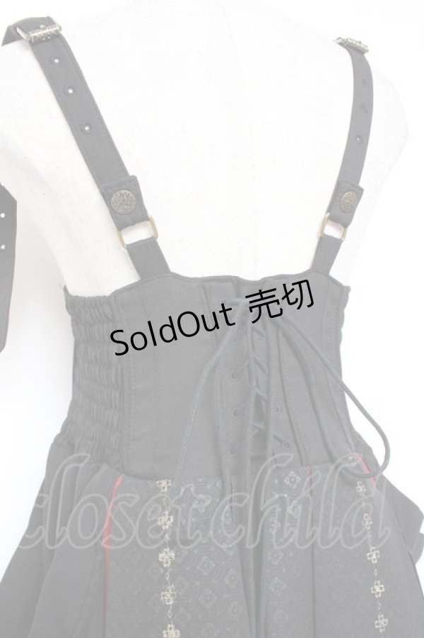 画像5: Ozz oneste / 舞華咲ロングプリーツスカート  黒 Y-26-01-20-183-OO-SK-SZ-ZS (5)