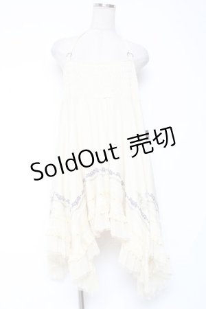 画像: Ozz oneste / 2Wayスカート/キャミ  生成り Y-26-01-20-186-OO-TO-SZ-ZS