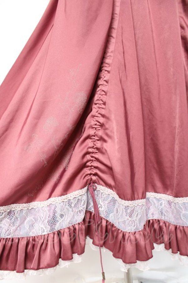 画像6: Ozz oneste / レース切替ドレープフリルスカート  ローズ Y-26-01-20-187-OO-SK-AS-ZS (6)