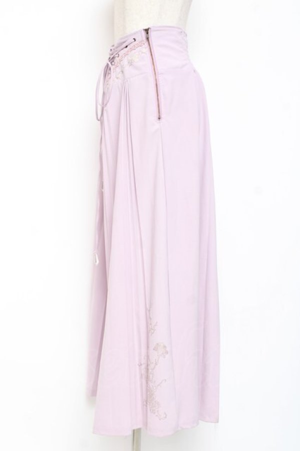 画像2: Rozen Kavalier / プリーツ袴ワイドパンツ  ピンク Y-26-01-20-195-OO-PA-SZ-ZS (2)