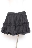 画像3: Na+H / フリルスカート  黒 Y-26-01-20-198-PU-SK-SZ-ZI (3)