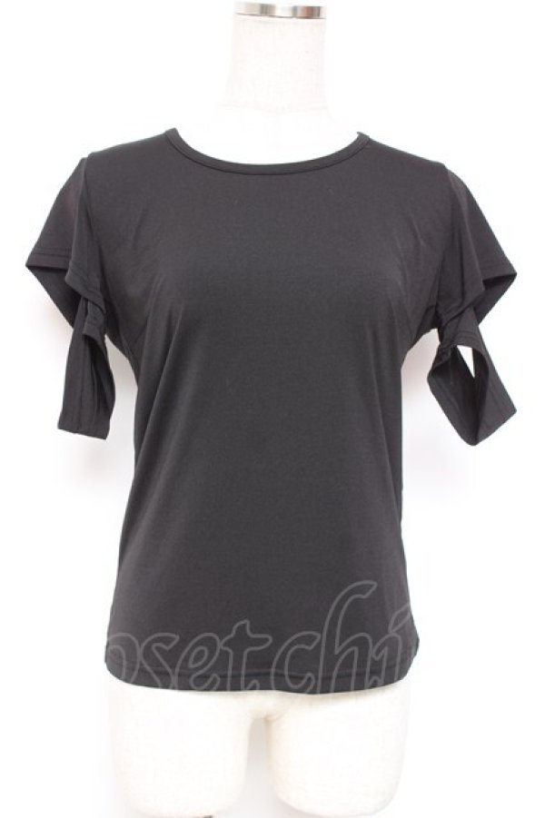 画像1: Qutie Frash / カッティングスリーブインナー  黒 Y-26-01-20-024-QU-TO-SZ-ZY (1)