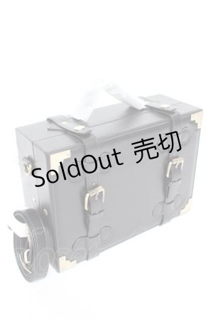 画像: Kurumi Collaboration / KM*ミニトランク2WAYバッグ  中黒 Y-26-01-22-040-LO-BG-SZ-ZY