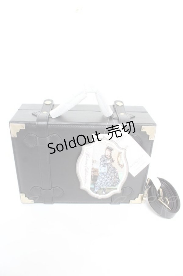 画像3: Kurumi Collaboration / KM*ミニトランク2WAYバッグ  中黒 Y-26-01-22-040-LO-BG-SZ-ZY (3)