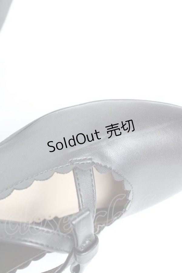 画像5: m petit by misako / AMリボンストラップパンプス LL 中黒 Y-26-01-22-043-LO-SH-SZ-ZY (5)