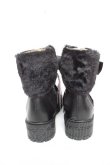 画像3: m petit by misako / AMNIFFレースUPブーツ M 濃黒 Y-26-01-22-044-LO-SH-SZ-ZY (3)