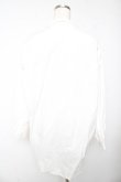 画像2: INGEBORG / フリルロングブラウス F 白 Y-26-01-22-050-LO-BL-SZ-ZY (2)