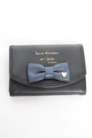 画像: m petit by misako / サンリオキャラクターズコラボクロミコインケース  黒 Y-26-01-22-012-LO-ZA-SZ-ZY