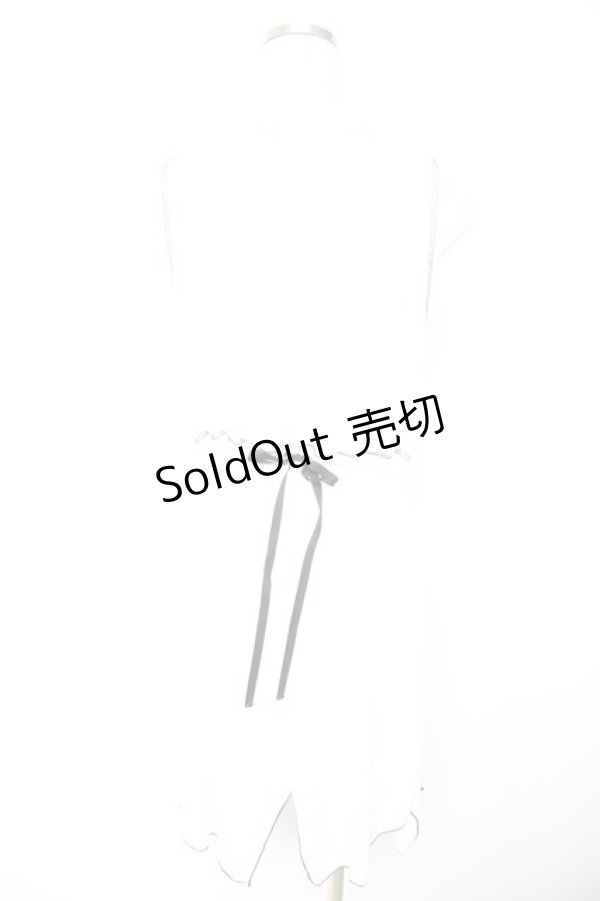 画像2: ALGONQUINS / レース切替ロングベスト  白 Y-26-01-22-087-AL-TO-SZ-ZI (2)