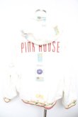画像2: PINK HOUSE / フード付きワッペンブルゾン F 白 Y-26-01-22-115-LO-CO-SZ-ZY (2)