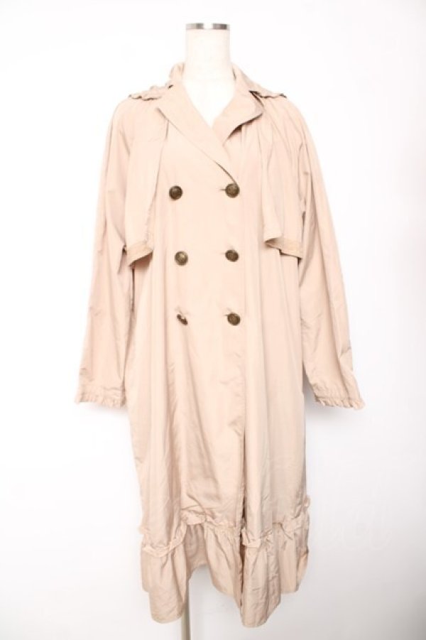画像1: axes femme / 3WAYトレンチコート M ベージュ Y-26-01-22-133-AX-CO-SZ-ZY (1)