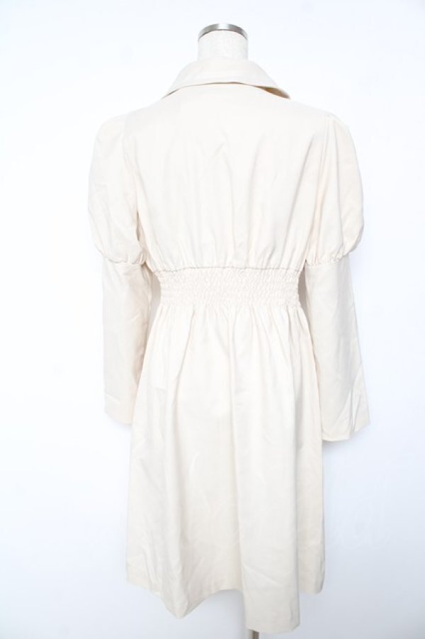 画像2: axes femme POETIQUE / ダブル釦タックデザインワンピース M ベージュ Y-26-01-22-134-AX-OP-SZ-ZY (2)