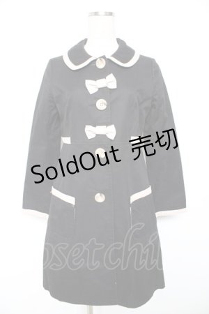 画像: MILK / Spring Dollyコート  黒 Y-26-01-22-135-ML-CO-SZ-ZY