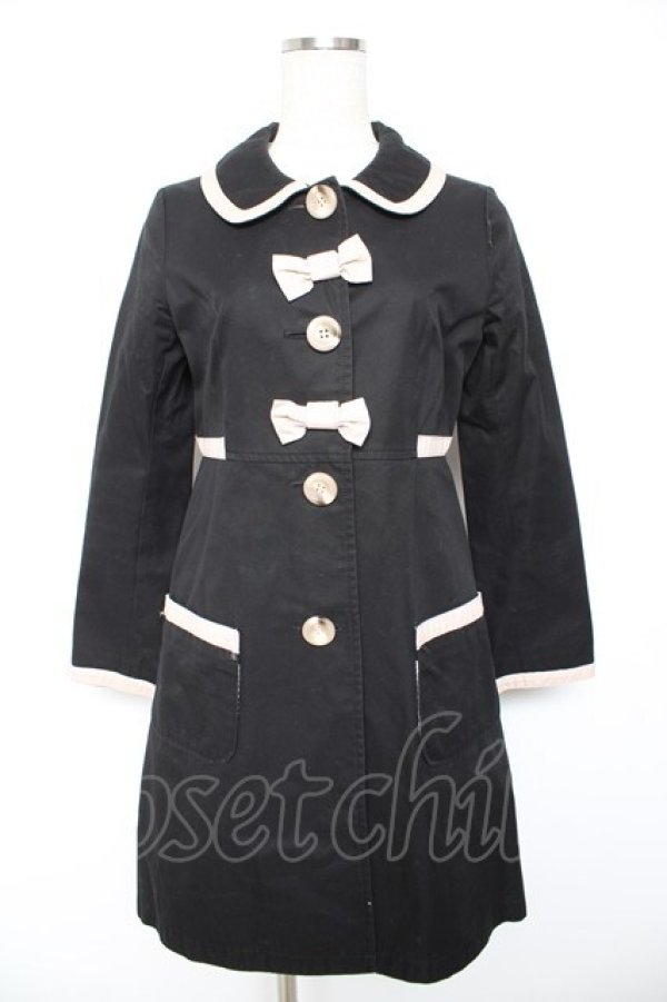 画像1: MILK / Spring Dollyコート  黒 Y-26-01-22-135-ML-CO-SZ-ZY (1)