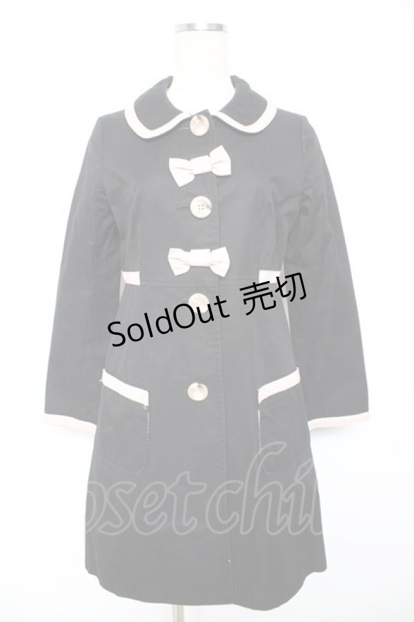 画像1: MILK / Spring Dollyコート  黒 Y-26-01-22-135-ML-CO-SZ-ZY (1)